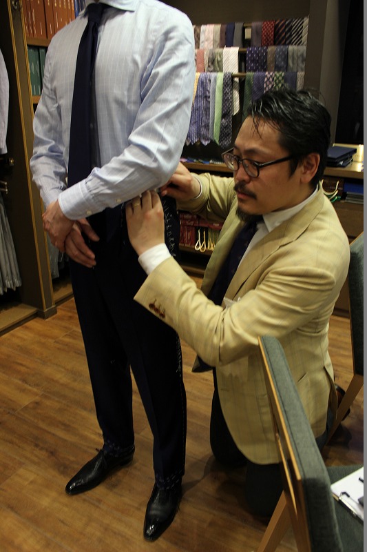 新しいコラボレーションによるビスポークスーツ WATANABE&OSAKU